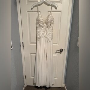 Beautiful white dress